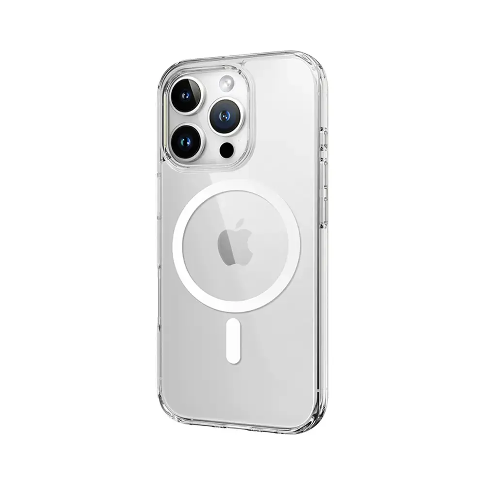 Rock Crystal Series maciņš telefonam iPhone 16 Plus caurspīdīgs