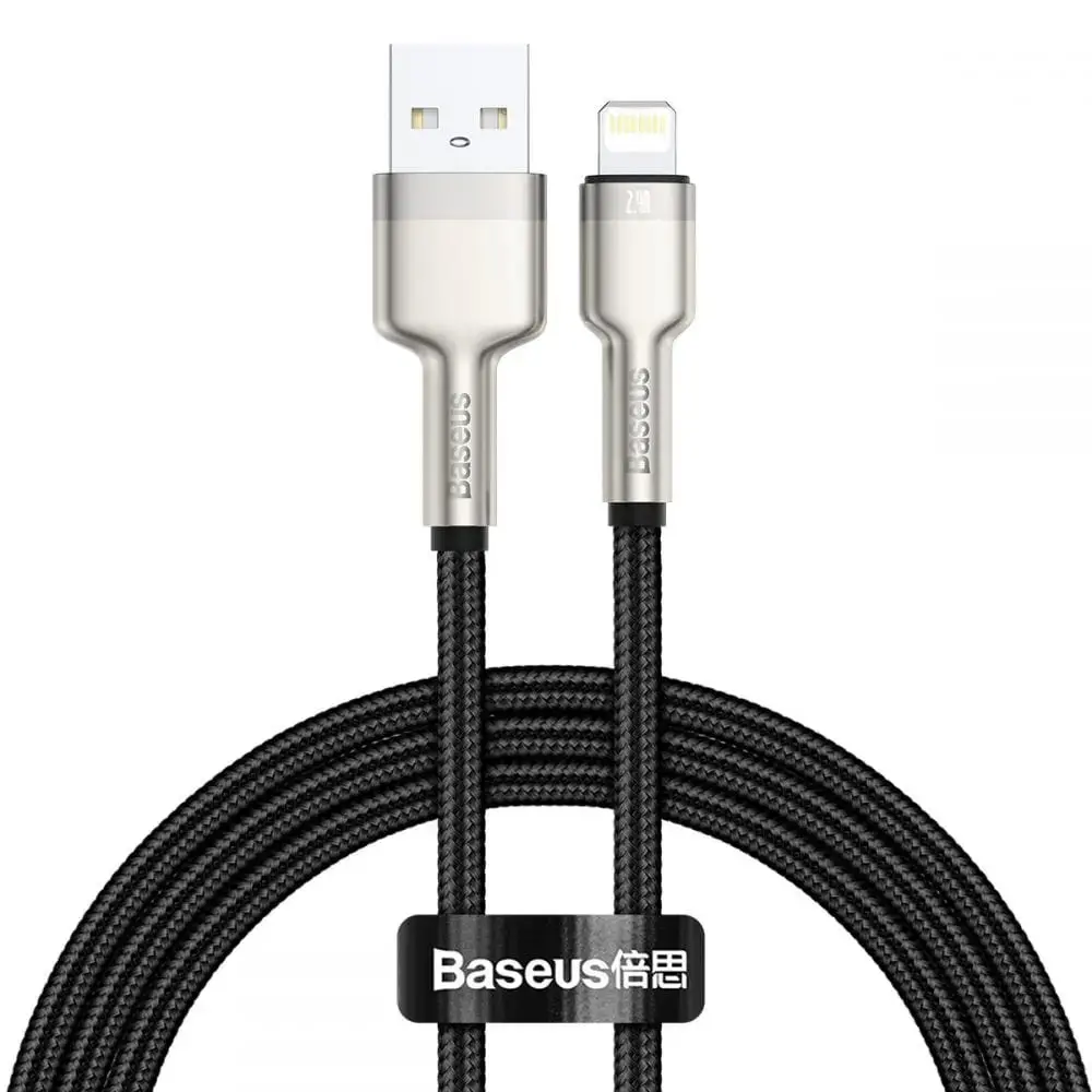 Baseus Cafule CALJK-B01 data transfer and charging cable | USB-A to Lightning | 12W | 2m | black