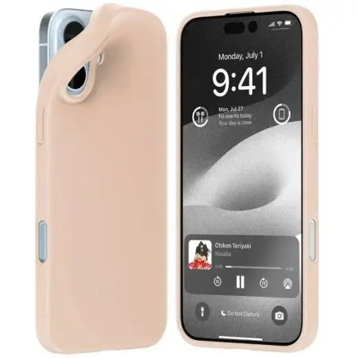 Mercury Soft iPhone 16 Plus 6.7" różowo piaskowy|pink sand