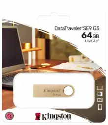 Zibatmiņa Kingston DataTraveler SE9 G3 64GB Metal