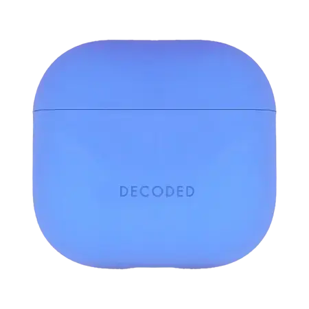 Decoded Silicone Aircase for AirPods 4 - Blue
