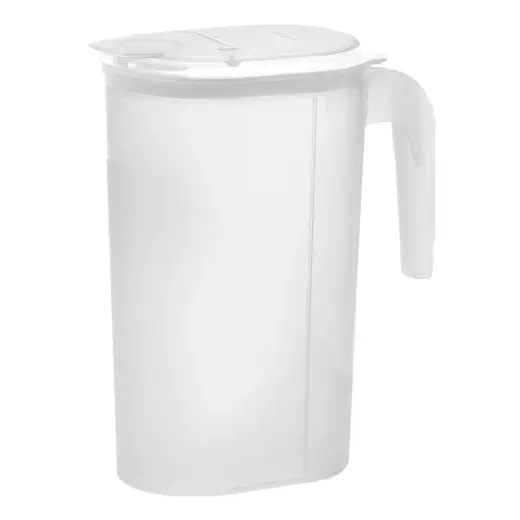 Krūze dzērieniem 1.5L Margerit, balta