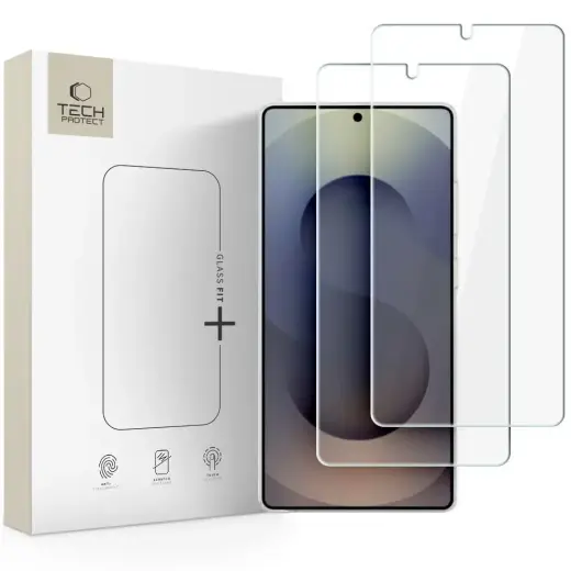 Tech-Protect Glass Fit+ tempered glass for phone Galaxy S26 Ultra (2 pcs.)