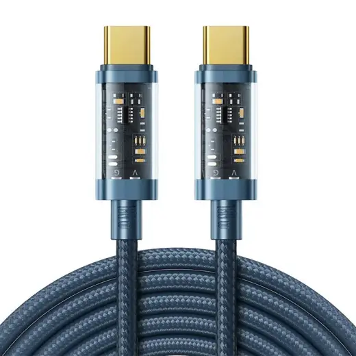 Joyroom cable USB Type-C - USB Type-C 100W 1.2m black (S-CC100A12)