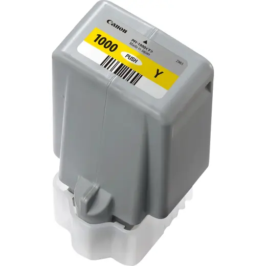 Tintes kārtridžs Canon PFI-1000Y 0549C001 dzeltens