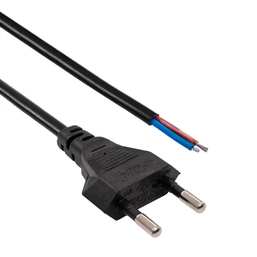Power Cable with Open Tin Akyga AK-OT-04A CU CEE 7|16 1.5 m