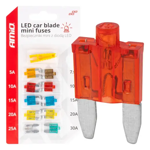 LED Car blade standard fuses AMIO-04340