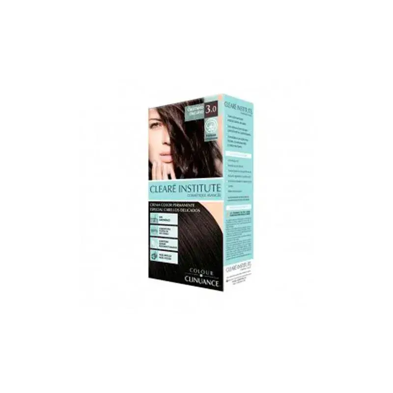 CLEARÉ INSTITUTE Clearé Institute Hair Color 3.0 Dark Brown for Delicate Hair