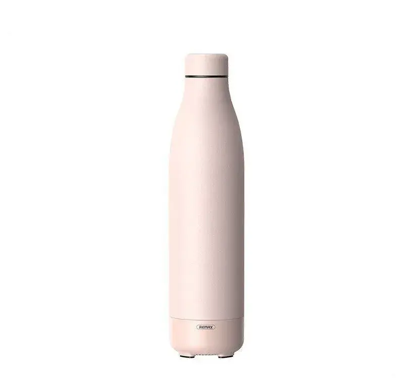 THERMOS WITH WIRELESS SPEAKER 500ML RB-M5 BLUETOOTH 5.0 PINK/PINK
