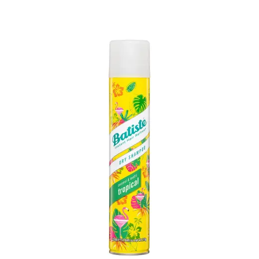 Batiste Dry Shampoo in Tropical, Coconut & Floral Fragrance, No Rinse Spray, 350ml