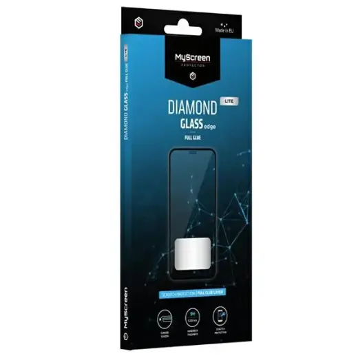 MS Diamond Glass Edge Lite защитное стекло для телефона Redmi Note 11 | Redmi Note 11s на весь экран черное