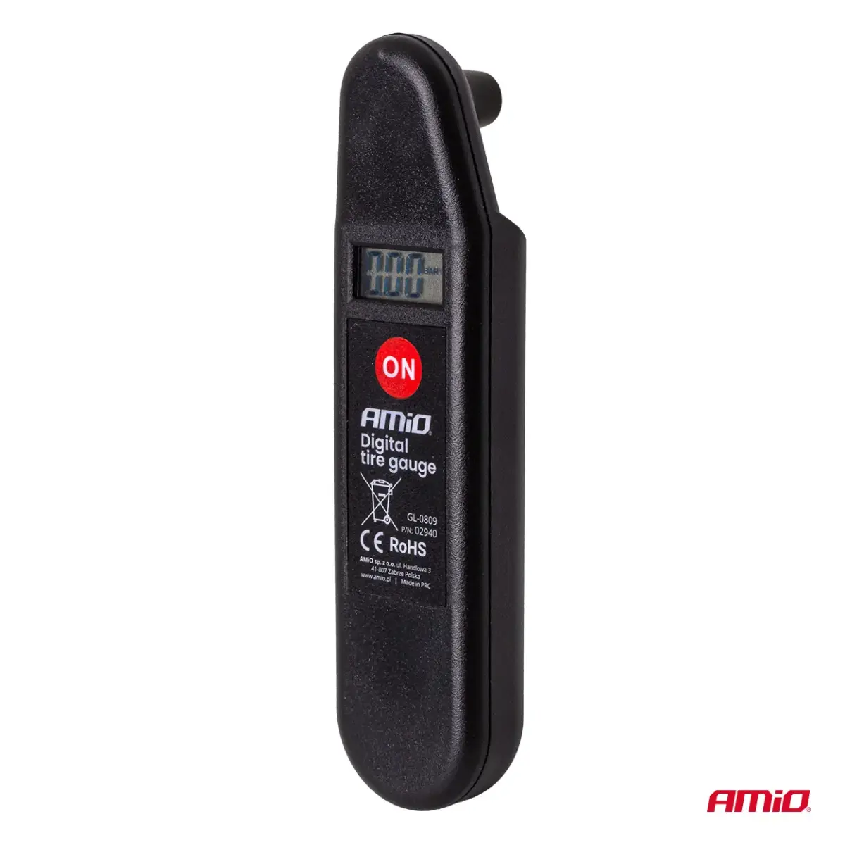 Pressure gauge 10 bar, 3-150 PSI AMIO-02940