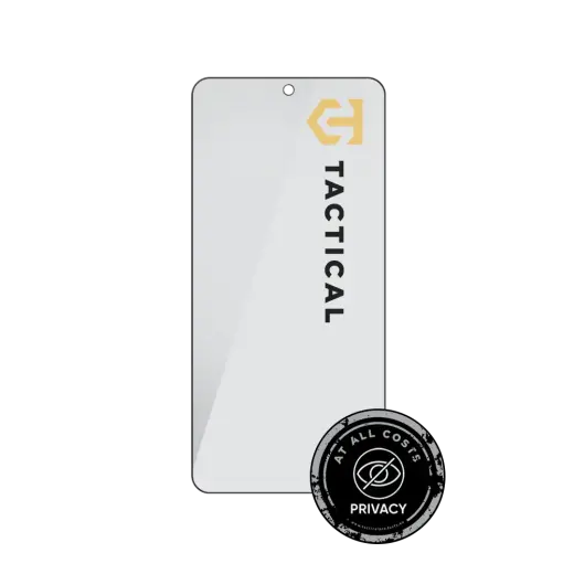 Tactical Glass Shield Privacy Stealth 5D aizsargstikls telefona ekrānam Galaxy S26 (privātuma efekts)