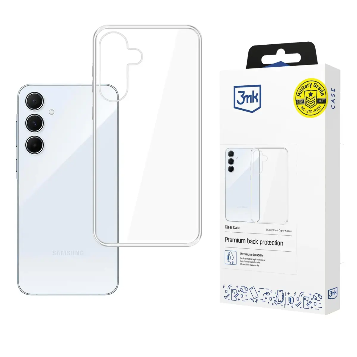3mk Protection 3MK caurspīdīgs telefona maciņš