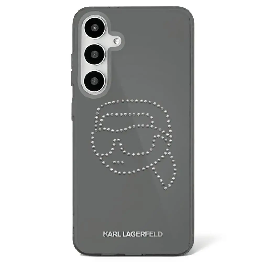 Etui Karl Lagerfeld Rhinestones Karl      Head Logo Samsung Galaxy S25 czarny