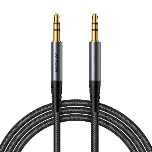 Joyroom stereo audio cable AUX 3.5 mm mini jack 1.2m black (SY-A08)