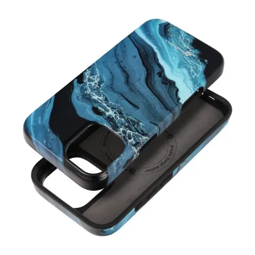 Forcell F-Protect Mirage maciņš ar MagSafe atbalstu telefonam iPhone 16 Plus zils