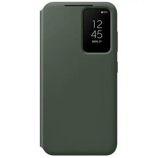 EF-ZS911CGE Samsung Clear View Cover for Galaxy S23 Khaki