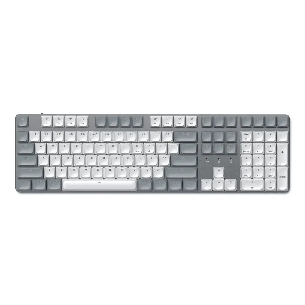 Wireless mechanical keyobard QWERTY Satechi SM3 Slim Mechanical light