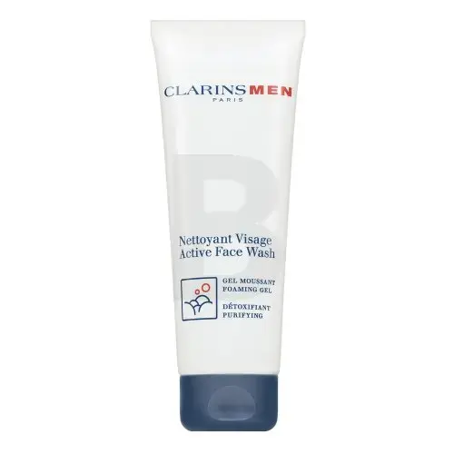 Clarins Men attīrošs gels sejas mazgāšanai Active Face Wash 125 ml