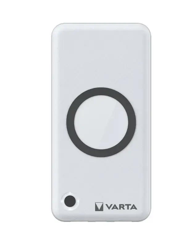 VARTA Portable Wireless Powerbank 15000mAh Silver