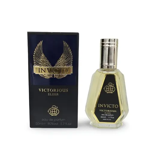 Fragrance World, Invicto Victorious Elixir, Eau De Parfum, For Men, 50 ml
