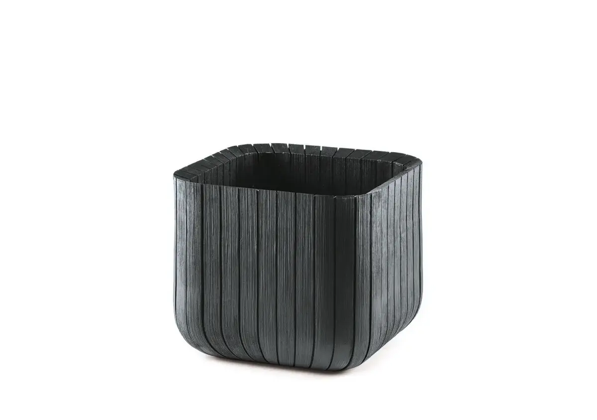 Puķu pods Cube Planter M pelēks