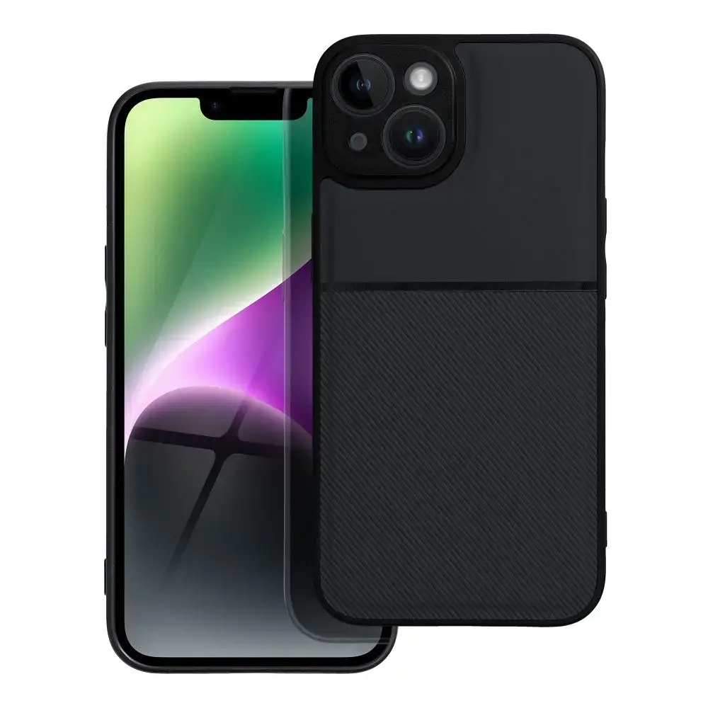 NOBLE maciņš telefonam iPhone 14 melns