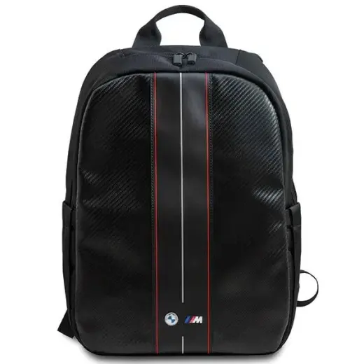 BMW Plecak BMBP15COMSCAKR 15" czarny|black Carbon Red Stripes