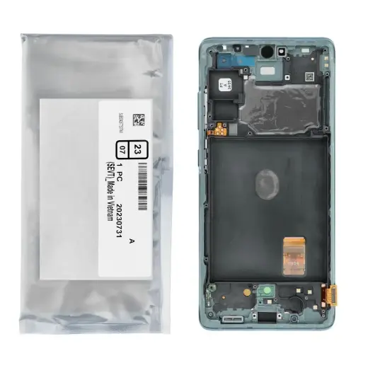 ServicePack LCD Display SAMSUNG S20 FE 4G/5G G780F/G781F GH82-24214D Green
