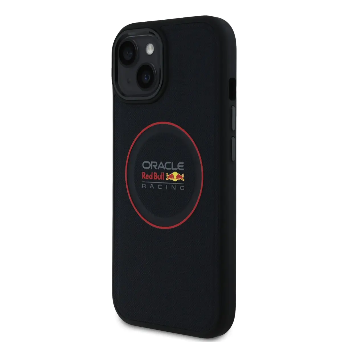 Red Bull PU Leather Navy phone case for iPhone 14 with MagSafe support