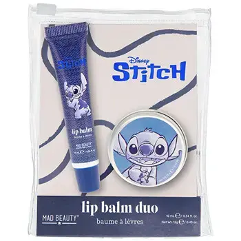 Mad Beauty Stitch Denim Set - Dárková sada péče o rty