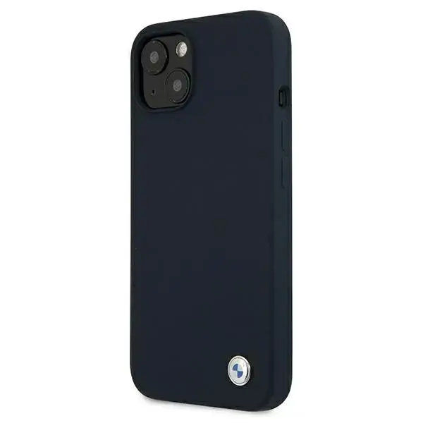 Etui BMW BMHCP13MSILNA iPhone 13 6,1" granatowy|navy hardcase Silicone Signature