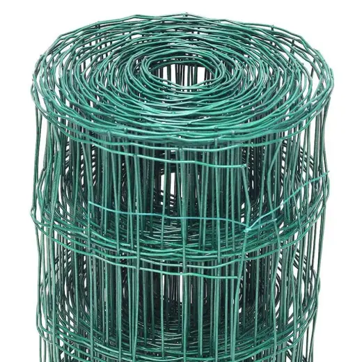 Fence galvanized with PVC 1.5x25m (75x100)