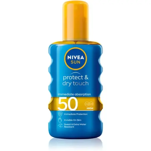 Nivea Invisible Spray Sun Protection and Dry Touch SPF50 - 200 Ml