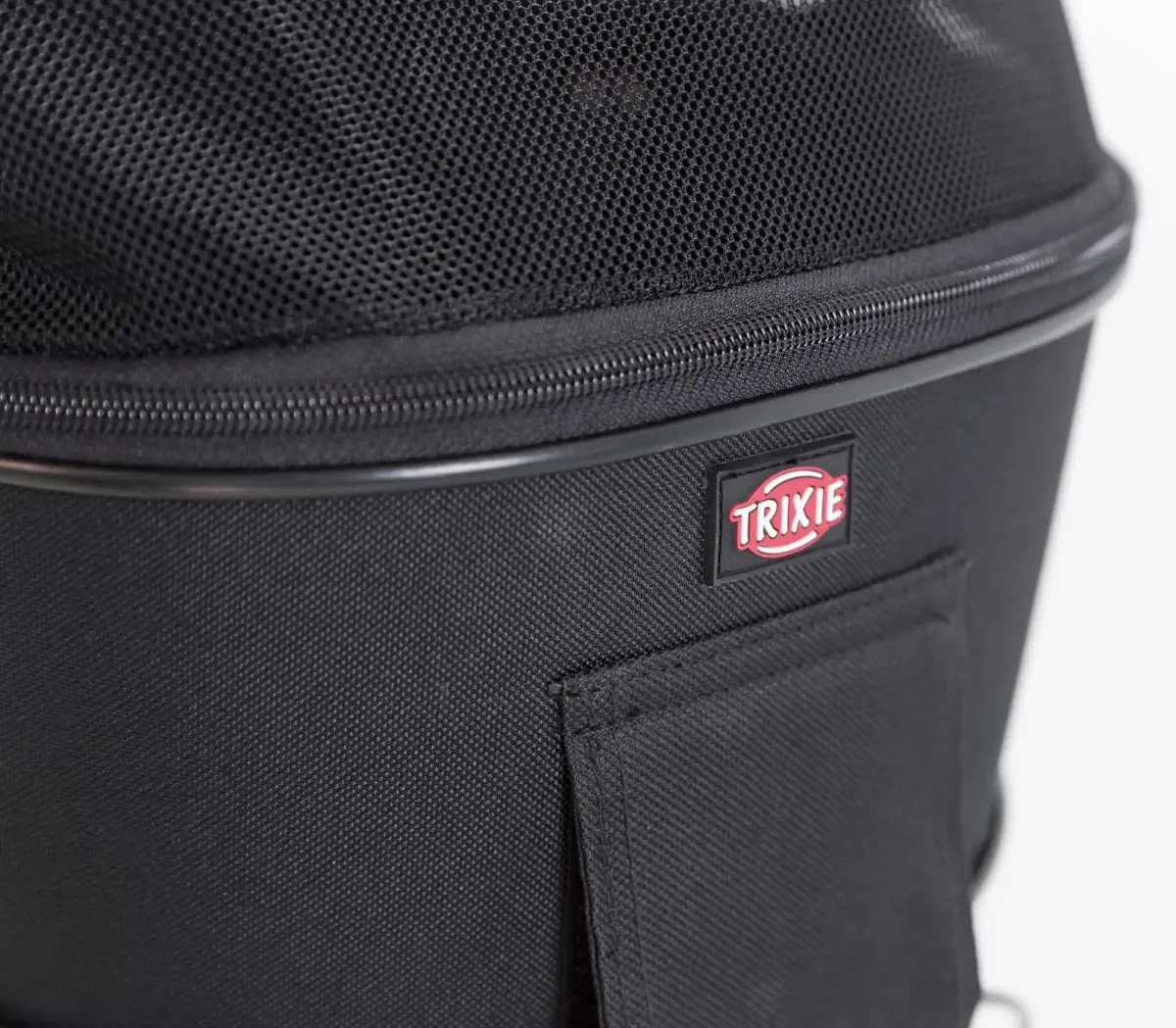 Grozs suņu pārvadāšanai : Trixei Bicycle basket for wide bike racks , 29 × 42 × 48 cm, black