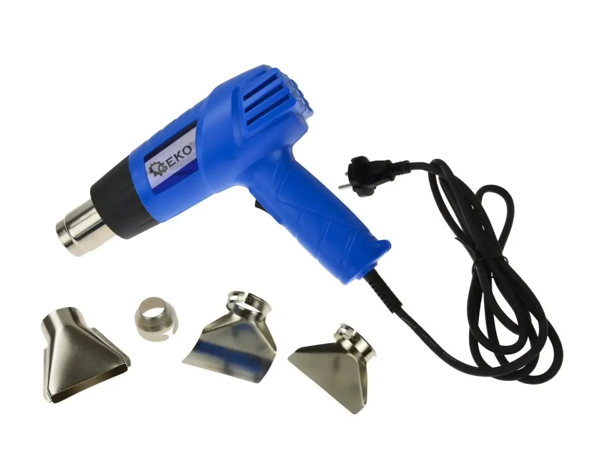 Karstā gaisa pistole 2000W + 4 piederumi