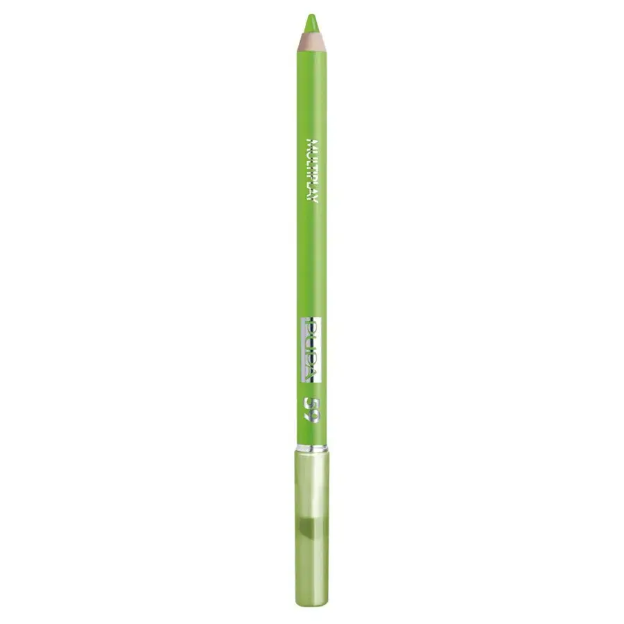 Pupa, Multiplay, Double-Ended, Eyeshadow & Kajal Eyeliner 2-In-1, 59, Wasabi Green, 1.2 g *Tester
