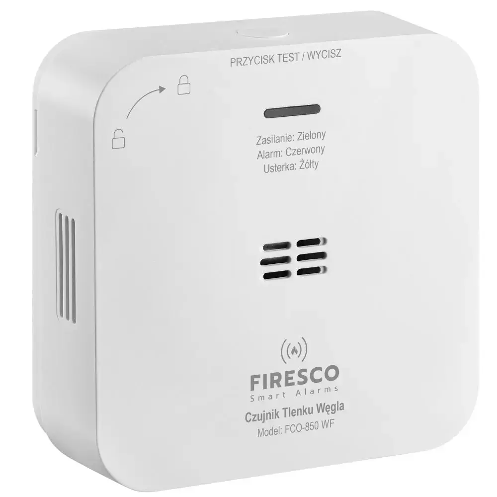 Firesco FCO-850 WF Wi-Fi Carbon Monoxide Detector Tuya Smart Life