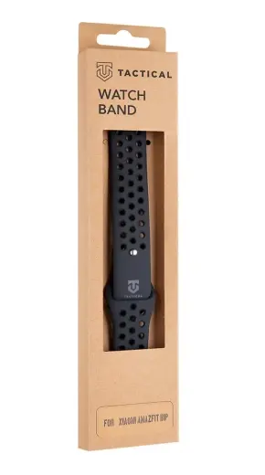 Tactical 250 Double Silicone Band for Amazfit Bip Black