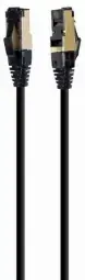 Kabelis Gembird S|FTP Cat. 8 LSZH Patch Cord Black 2 m