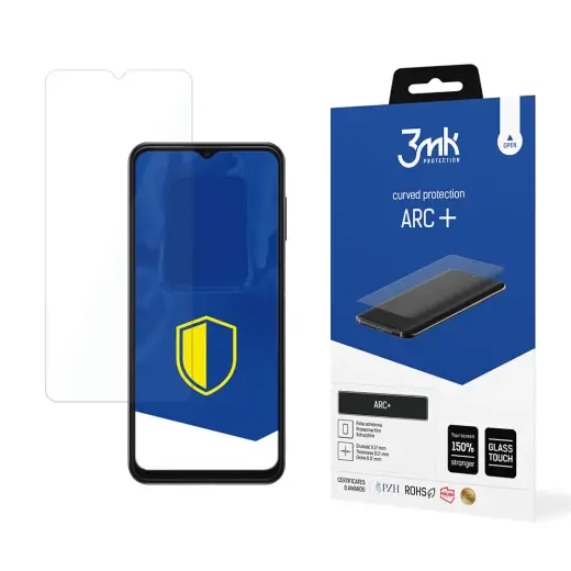3mk ARC+ kaitsekile telefonile Samsung Galaxy A13 4G (A135) (ühildub ekraanialuse sõrmejäljelugejaga)