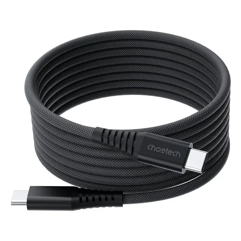 Choetech XCC-1051 data transfer and charging cable | USB-C to USB-C | 240W | 1.8m | black