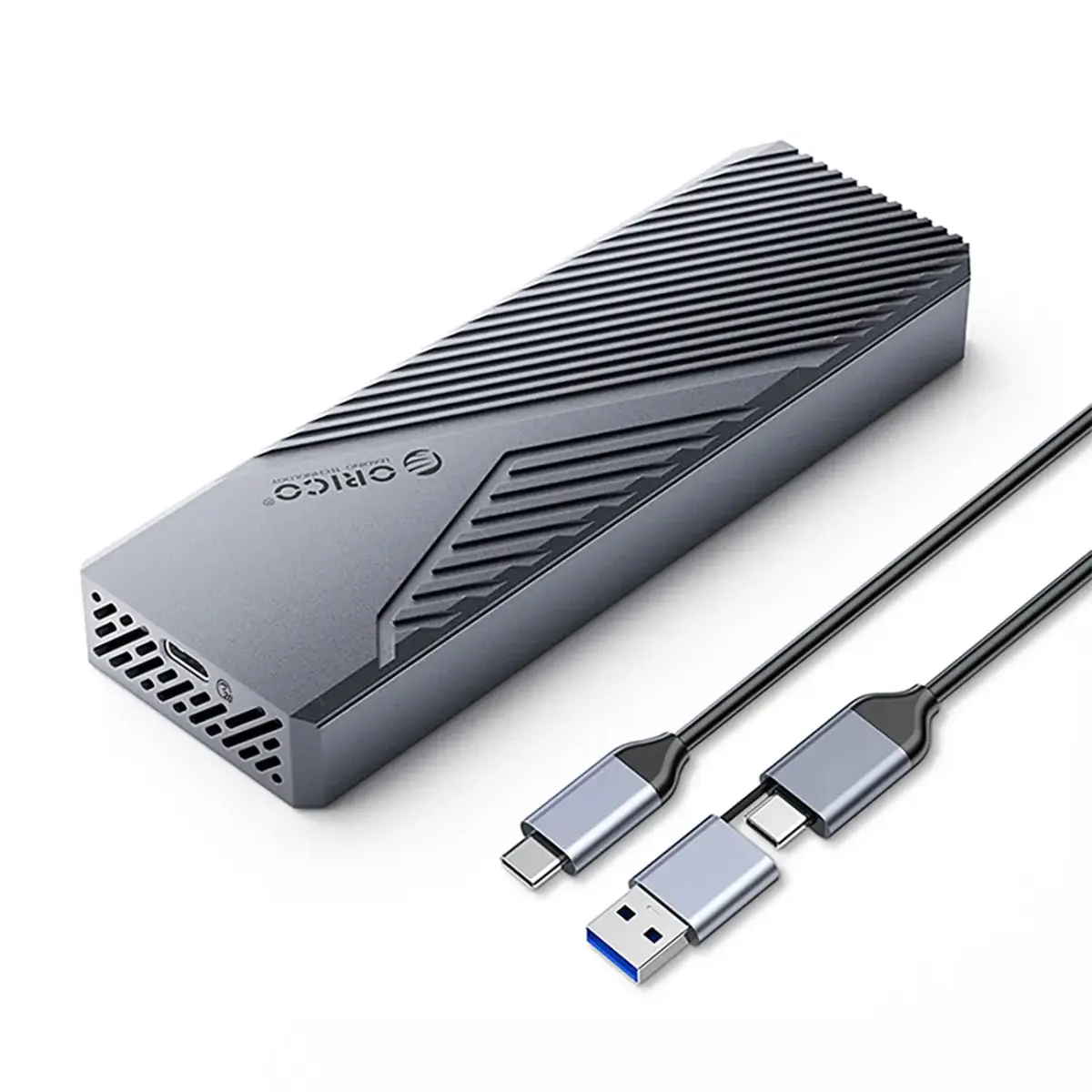 Orico CNM2-G20 M.2 NVME USB-C 3.2 20Gb|s Disk Drive - Gray
