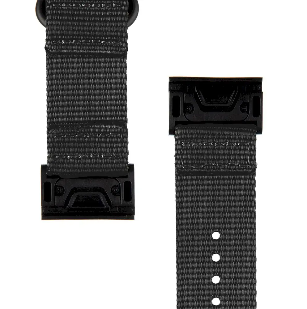 Tactical 675 Nylon Band for Garmin Fenix 5X|6X QuickFit 26mm Black