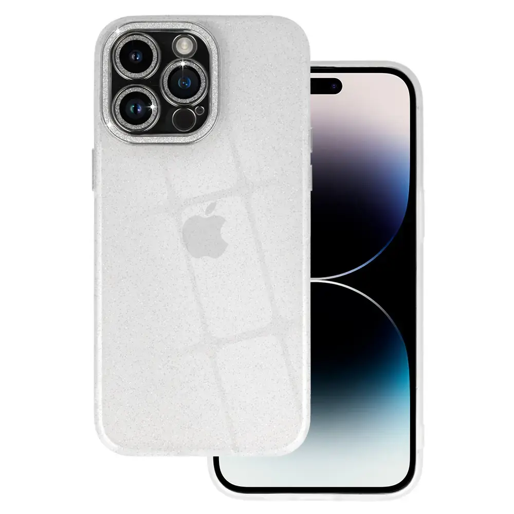 Liquid Glitter Camera Case for Iphone 13 Pro Max transparent