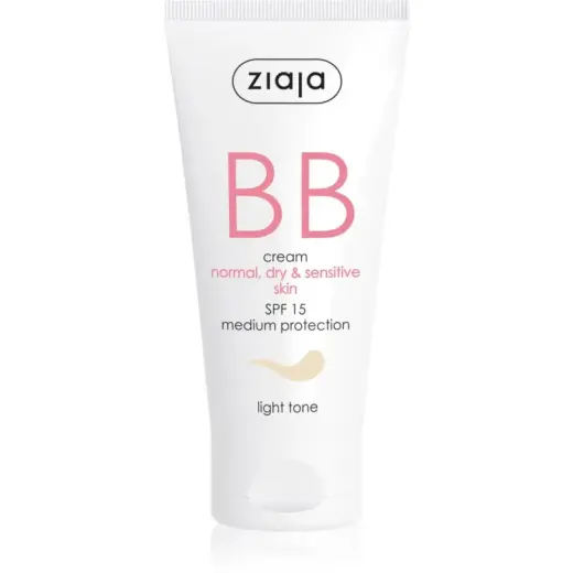 Ziaja BB Cream BB Cream for Normal to Dry Skin Shade Light 50 Ml
