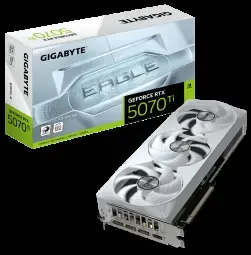 Videokarte Gigabyte GeForce RTX 5070 Ti Eagle OC ICE 16G