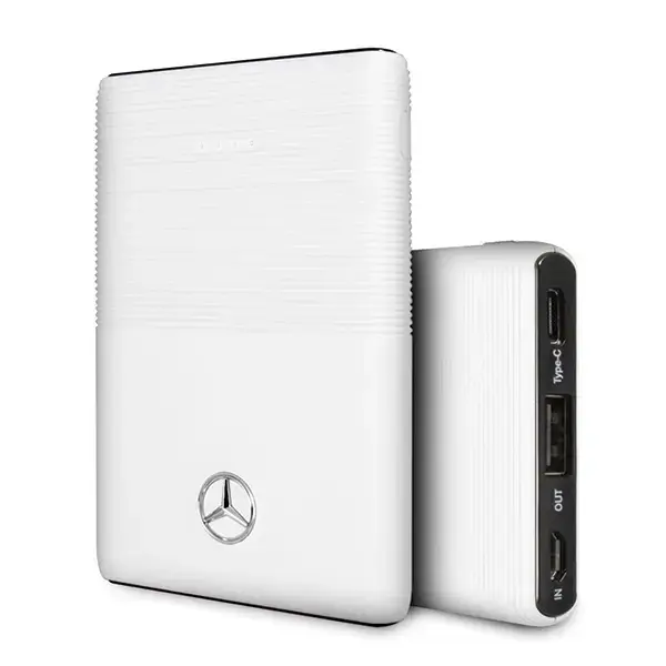 Mercedes Powerbank MEPB5KAESWH 5000 mAh biały|white