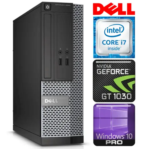 DELL 3020 SFF i7-4770 16GB 2TB GT1030 2GB WIN10Pro [refurbished]